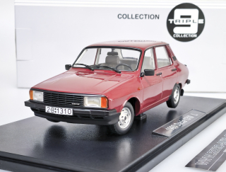 Dacia 1310L (1993) Tmavě Červená Triple9 1:18