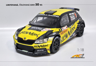 Škoda Fabia R5 no.1 Rally Vyškov M.Vlček/J.Žáková ACL 1:18