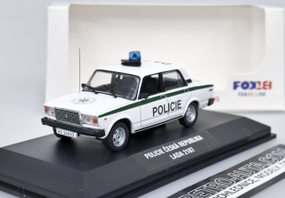 Lada 2107 Policie Česká Republika (znak) FOX18 1:43