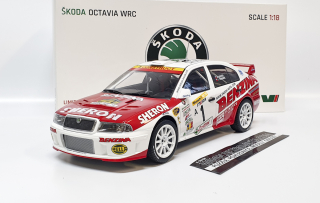Škoda Octavia WRC Evo3 1:18 - n. 1 Barum Rally Zlín 2002