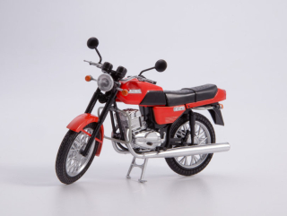 JAWA 350/638-0-00 motorka 1:24 MODIMIO časopis s modelem 