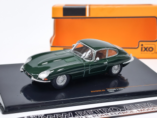 Jaguar E-Type (1963) Tmavě Zelená IXO 1:43