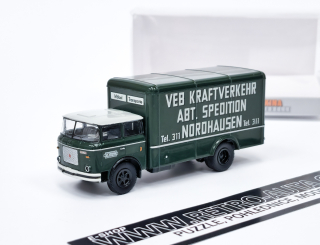 LIAZ 706 box-wagon (1970) VEB KVK Nordhausen Brekina 1:87
