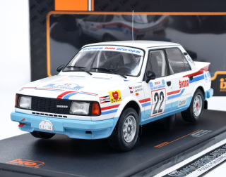 Škoda 130 LR, No.22, WRC, Rally Acropolis 1986, S.Kvaizar/J.Janeček IXO 1:18