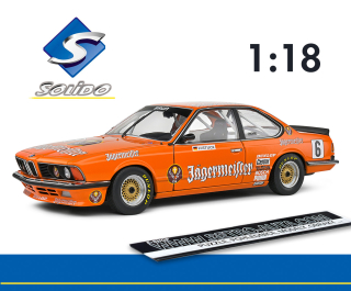BMW 635 CSI (E24) #6 H.Stuck  European Touring Car Championship 1984 SOLIDO 1:18