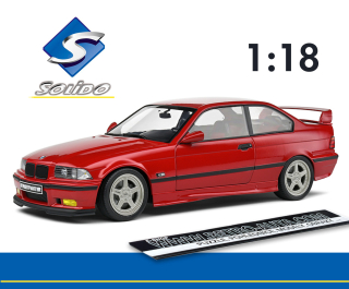 BMW M3 (E36) Coupe Streetfighter 1994 - red SOLIDO 1:18
