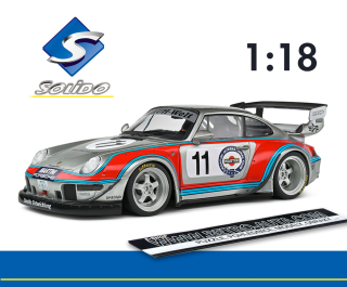 Porsche 911 RWB Bodykit Martini 2020 - SOLIDO 1:18
