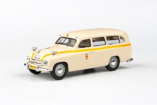 Škoda 1201 (1956) - Sanitka - Záchranka Brno ABREX 1:43
