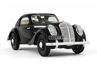 Škoda Popular Sport Monte Carlo (1937) 1:18 - Černá