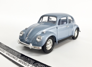 Volkswagen Beetle 1:24 - Světle Modrá Metalíza