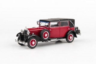 Škoda 860 (1932) - Červená Tmavá ABREX 1:43