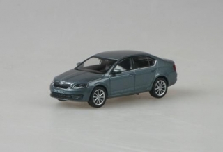 Škoda Octavia III (2012) - Šedá Platin Metalíza ABREX 1:43