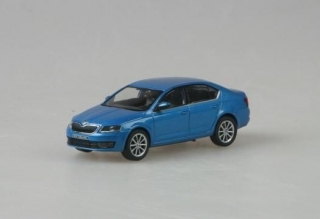 Škoda Octavia III (2012) - Modrá Denim Metalíza ABREX 1:43