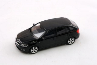 Škoda Rapid Spaceback (2013) - Černá Magic Metalíza ABREX 1:43