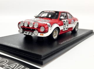  Škoda 200 RS n. 89 rally Šumava 1975 1:43