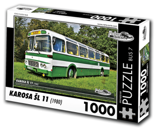 Puzzle BUS 07 - KAROSA ŠL 11 (1980) 1000 dílků