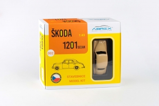 Škoda 1201 (1956) 1:43 - Taxi - Stavebnice