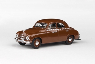 Škoda 1201 (1956) - Taxi - Hnědá ABREX 1:43