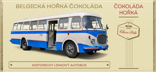 Škoda 706 RTO CAR - hořká čokoláda 100 g