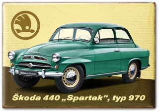 Magnetka - Škoda 440 Spartak, typ 970, Zelená
