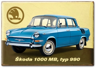 Magnetka Škoda 1000 MB, typ 990
