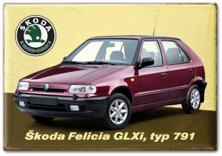 Magnetka - Škoda Felicia GLXi, typ 791