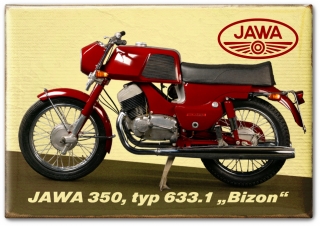 Magnetka - JAWA 350, typ 633.1 Bizon