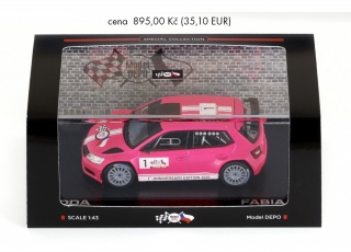 Škoda Fabia III R5, Edice 2020 „1. výročí Model DEPO“ 1:43