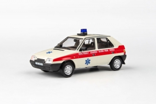 Škoda Favorit 136L (1988) - OÚNZ Praha 1 ABREX 1:43