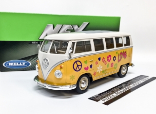 Volkswagen T1 Bus - Flower Power 1:24
