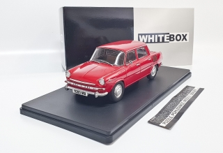 Škoda 1000 MB (1969) 1:24 - červená  WHITEBOX 