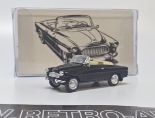 Škoda Felicia Roadster (1959) - černá Brekina 1:87