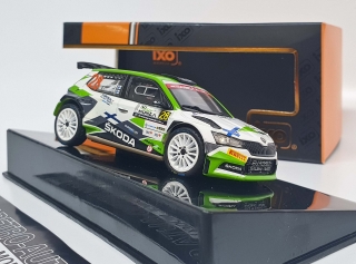 Škoda Fabia R5 Evo No.28 E.Lindholm/M.Korhonen Rallye Monza 2020 - IXO 1:43