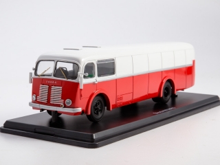 Škoda-M706RO Van (červená/bílá) Model Pro 1:43 