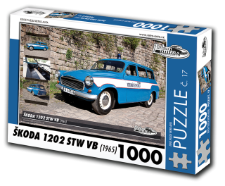 Puzzle č. 17 - ŠKODA 1202 STW VB (1965) 1000 dílků