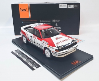 TOYOTA Celica GT - FOUR ST165 #7 M.Ericsson-C.Billstam Rally San Remo 1990 1:18