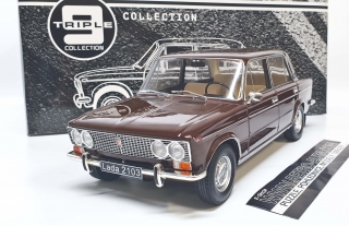 Lada 2103 (1976) Hnědá Triple9 1:18 