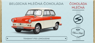 Trabant P50 Limousine - mléčná čokoláda 100 g