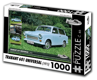 Puzzle č. 46 - TRABANT 601 UNIVERSAL (1975) 1000 dílků