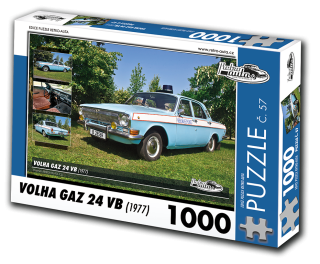 Puzzle č. 57 - VOLHA GAZ 24 VB (1977) 1000 dílků