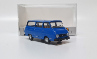 Škoda 1203 minibus (1969) Modrá  Brekina 1:87