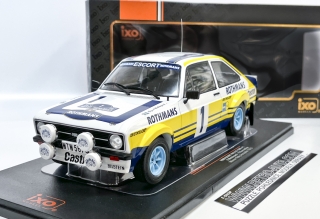 FORD ESCORT MK II RS 1800 #1 Rally Acropolis B.Waldegard/H.Thorszelius IXO 1:18 