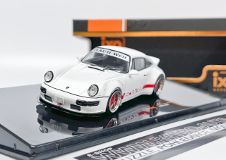 Porsche 911 (964) RWB RAUH-Velt Bílá/červená IXO 1:43