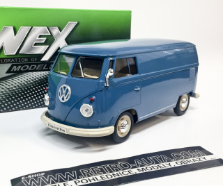 Volkswagen T1 Kasten - Modrá WELLY 1:24