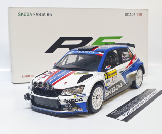  Škoda Fabia R5 n. 4 Barum Rally 2018 1:18