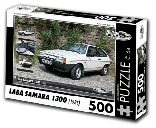 Puzzle č. 54 - LADA SAMARA 1300 (1989) 500 dílků
