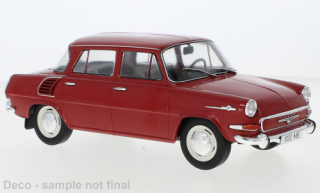Škoda 1000 MB 1964 červená 1:18 MCG 1:18 + Dárek
