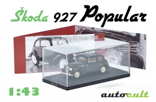 Škoda 1100 Type 927 Popular -1938 - AUTOCULT 1:43