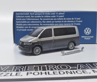 VW T6.1 Multivan - stříbrná/tm. šedá Rietze 1:87