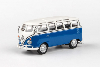 VW Samba Bus - Blue 1:43